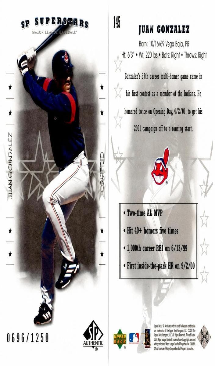 Juan Gonzalez #145