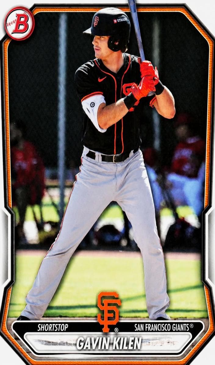 Gavin Kilen trading card