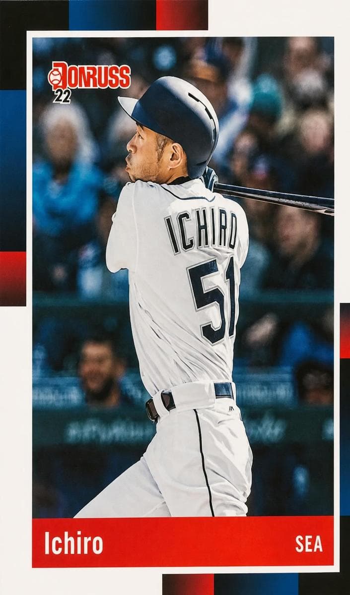 Ichiro 2022 panini Donruss