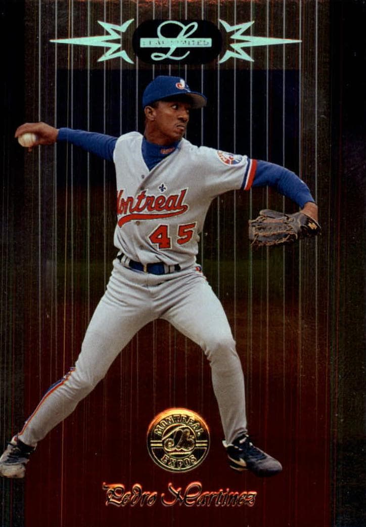 Pedro Martinez 1996 leaf