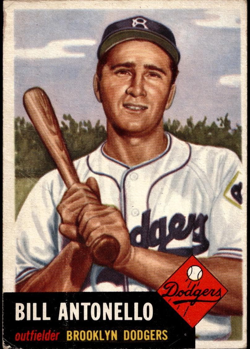 Bill Antonello 1953 topps Topps
