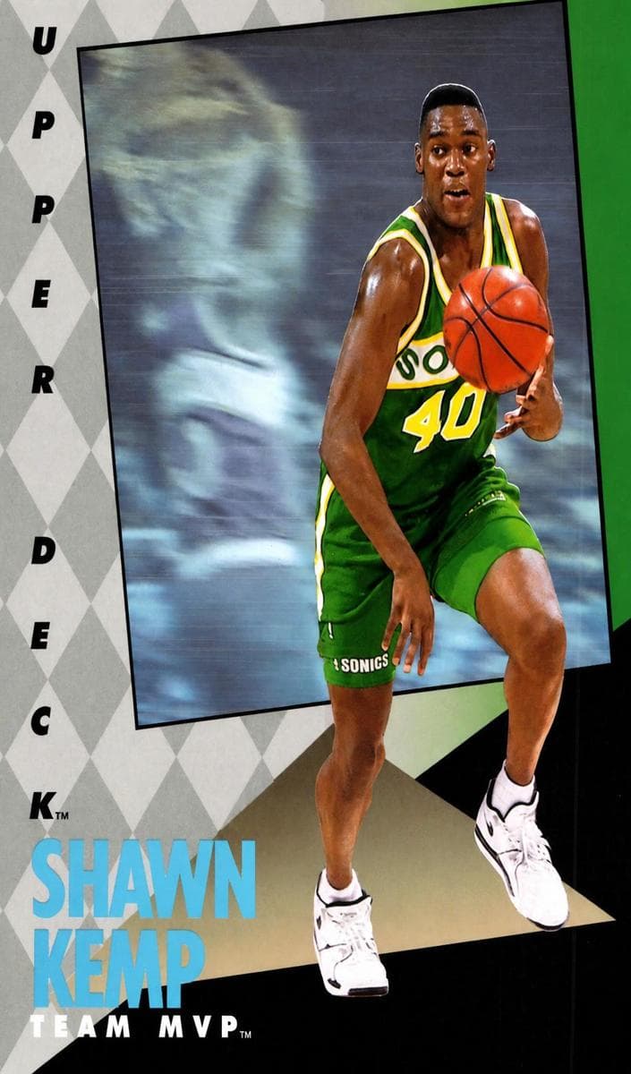 Shawn Kemp 1992 upper-deck