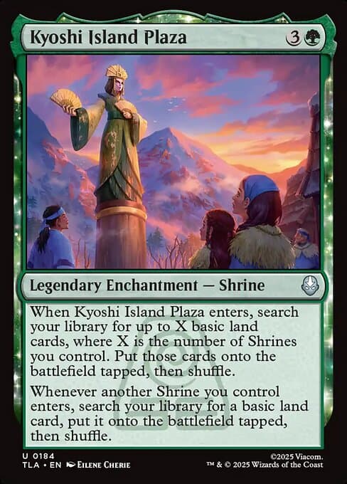 Kyoshi Island Plaza 2025 Magic: The Gathering Avatar: The Last Airbender