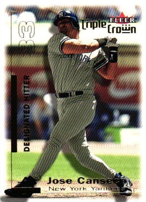 Jose Canseco 2001 topps Topps