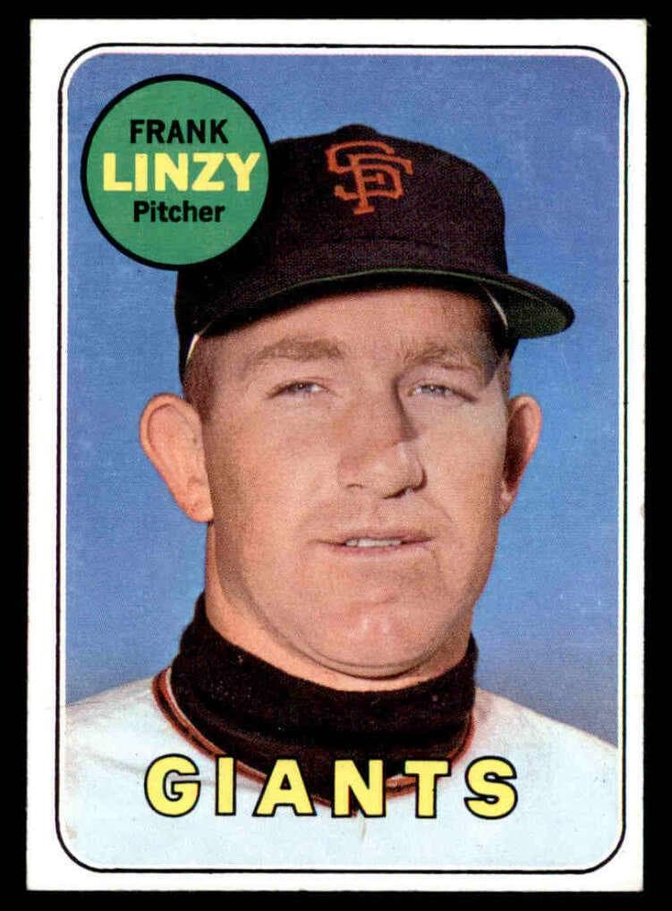 Frank Linzy 1969 topps Topps