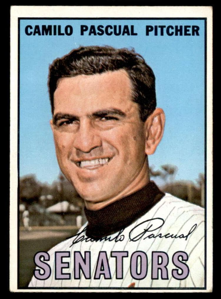 Camilo Pascual 1967 topps Topps