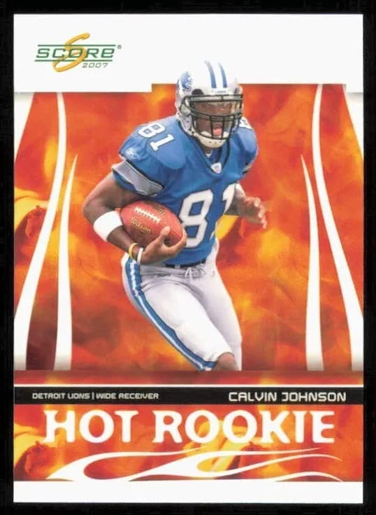 Calvin Johnson 2007 panini