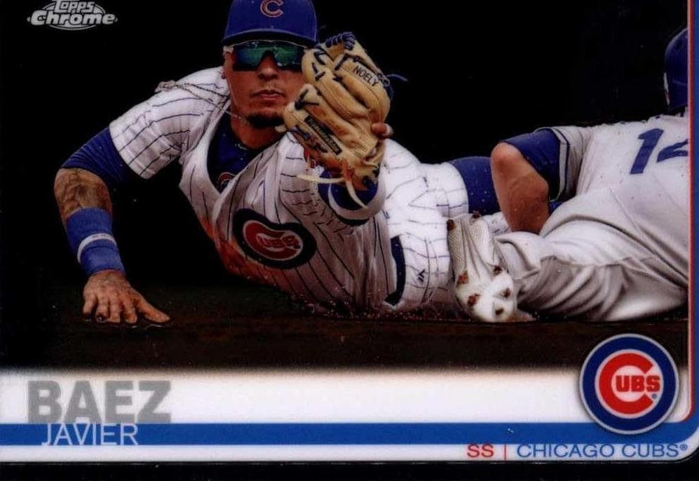 Javier Baez 2019 topps Topps Chrome