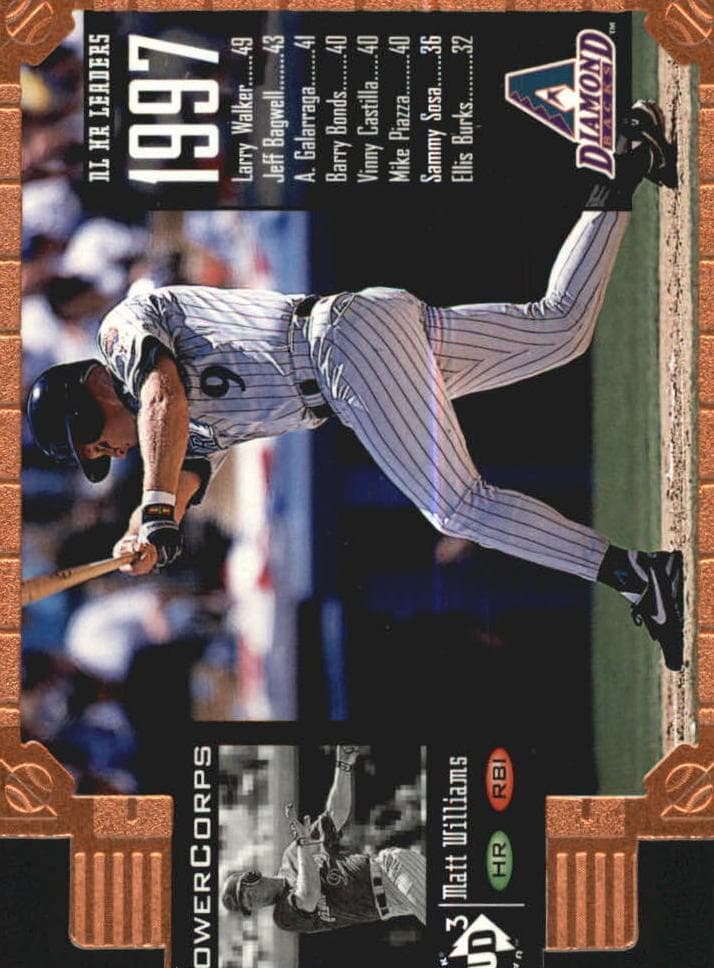 Matt Williams 1998 upper-deck Upper Deck UD3