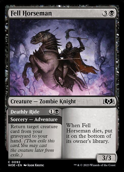 Fell Horseman // Deathly Ride #92