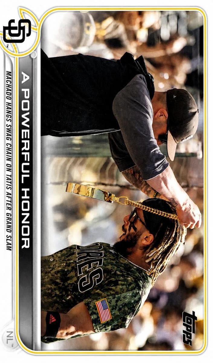 A Powerful Honor 2022 topps Topps