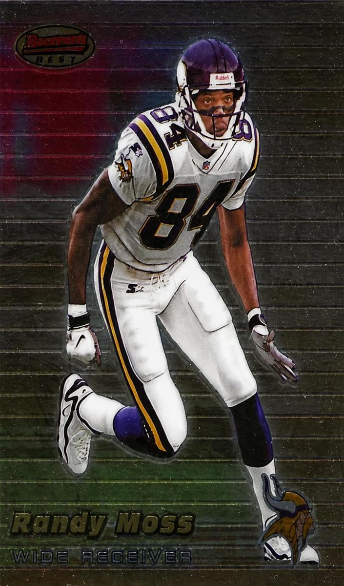 Randy Moss 1999 bowman