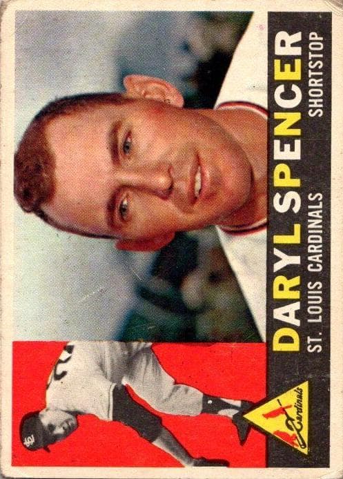 Daryl Spencer 1960 topps Topps