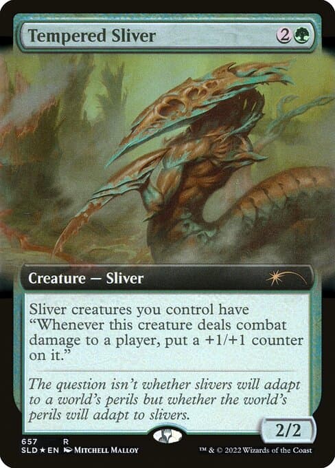 Tempered Sliver #657