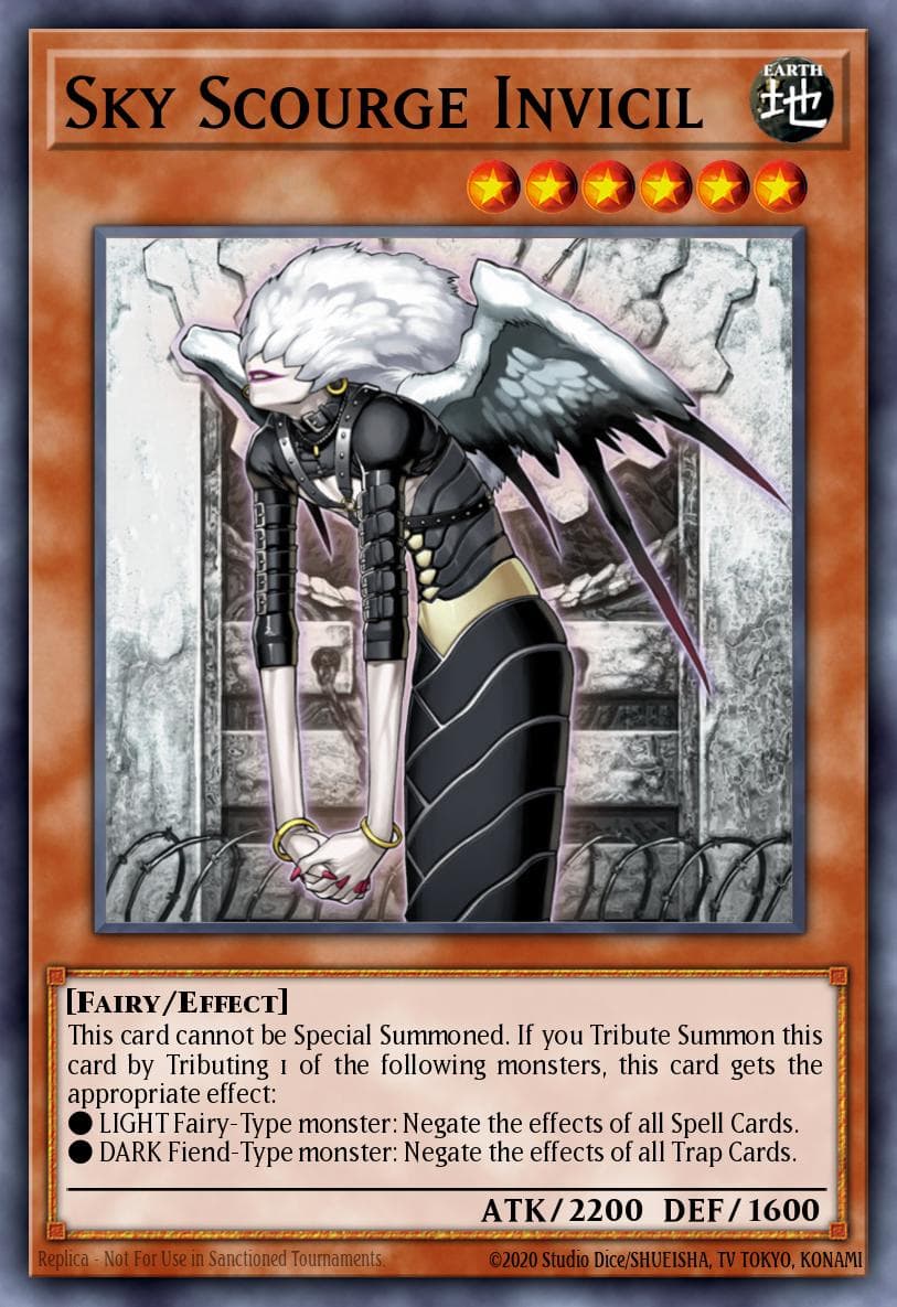 Sky Scourge Invicil 2007 Yu-Gi-Oh!