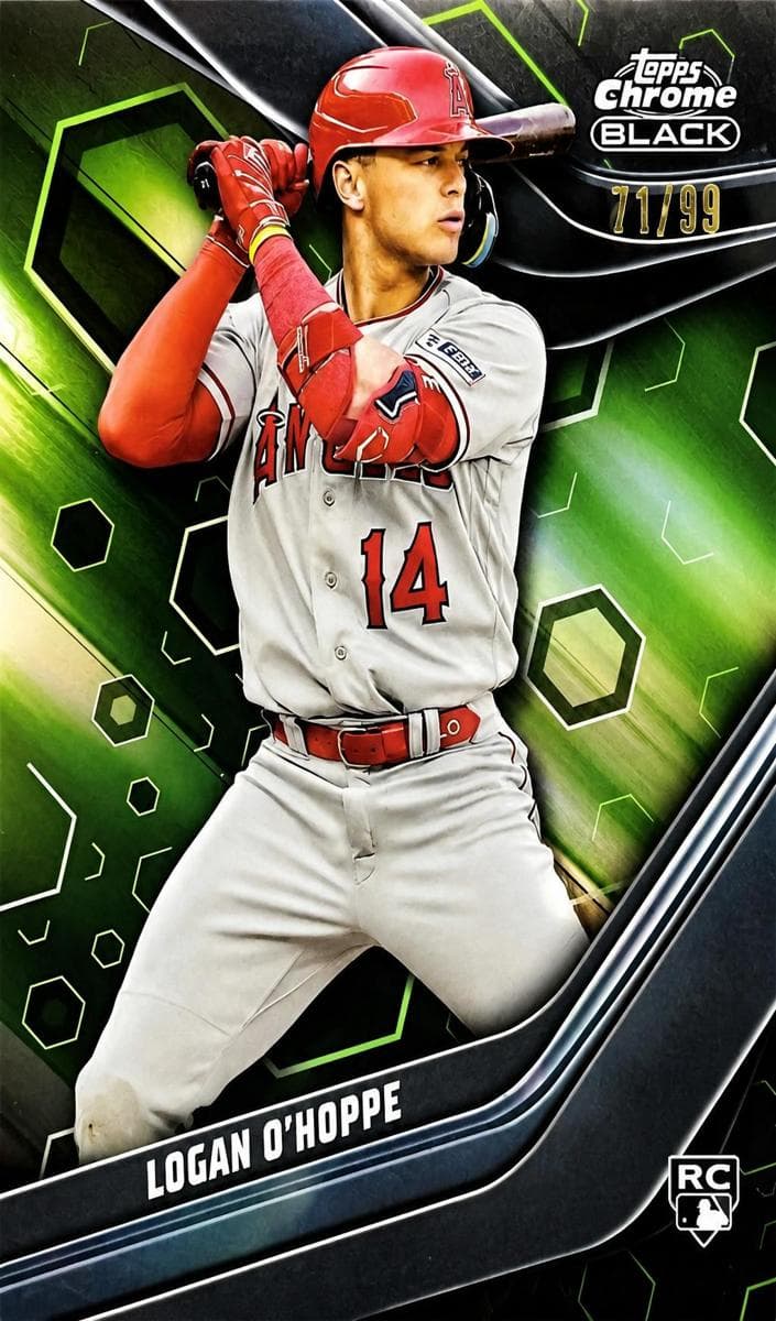 Logan O'Hoppe trading card