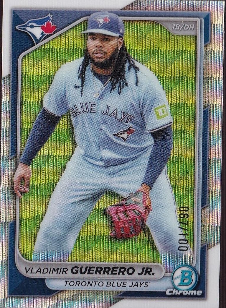Vladimir Guerrero Jr. 2024 bowman Bowman Chrome Sapphire Edition