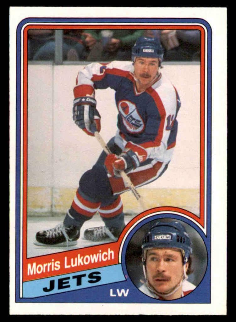 Morris Lukowich trading card