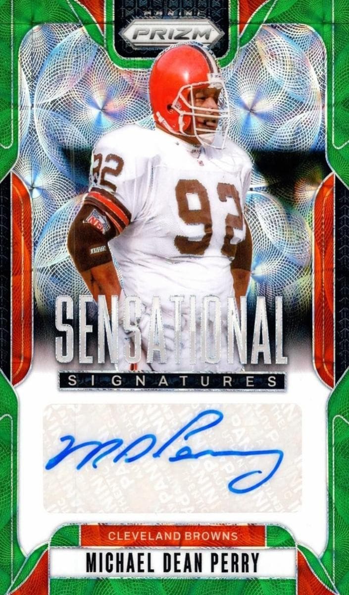 Michael Dean Perry trading card