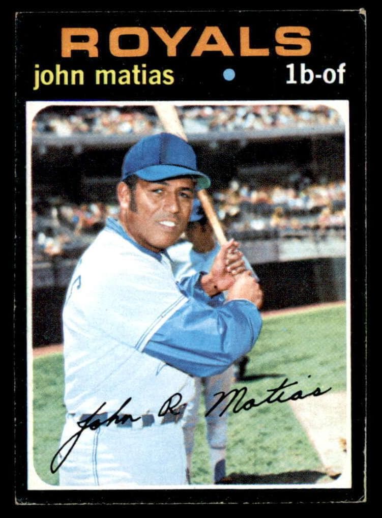 John Matias 1971 topps Topps