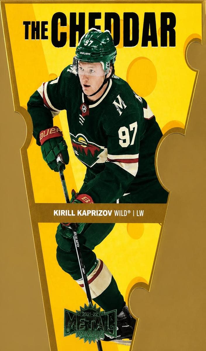 Kirill Kaprizov 2021 fleer SkyBox Metal Universe