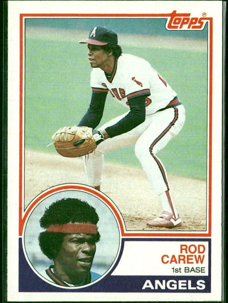 Rod Carew 1983 topps Topps