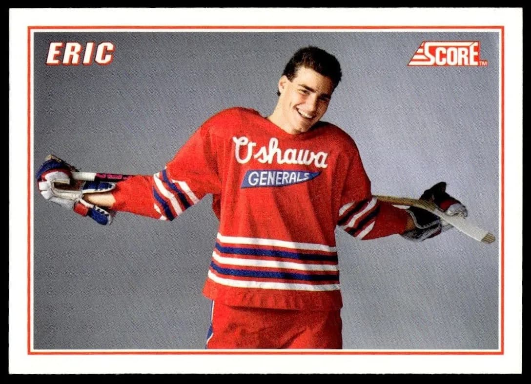 Eric Lindros 1990 panini Score (US)