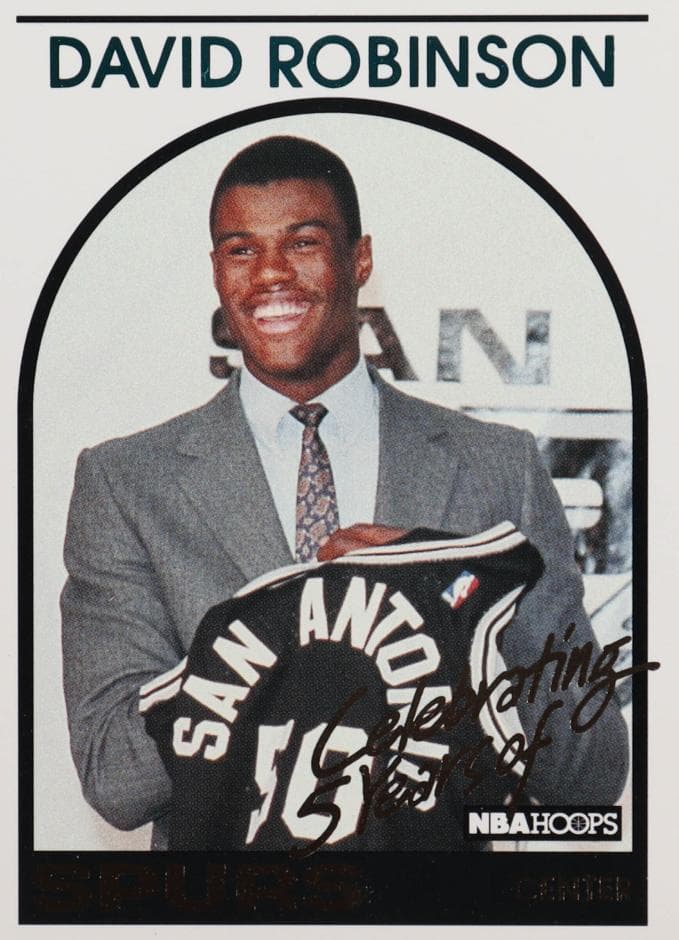 David Robinson 1993 panini Hoops