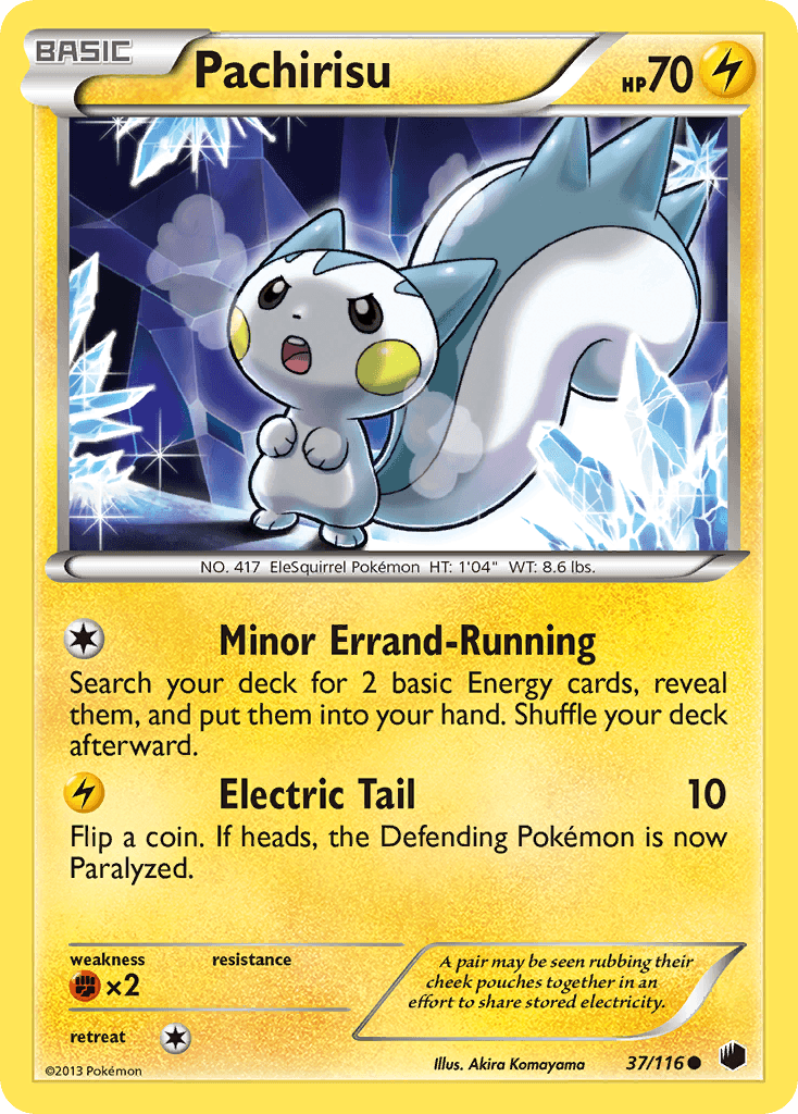 Pachirisu 2013 Pokemon Plasma Freeze