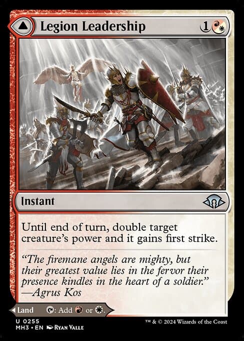 Legion Leadership // Legion Stronghold 2024 Magic: The Gathering Modern Horizons 3
