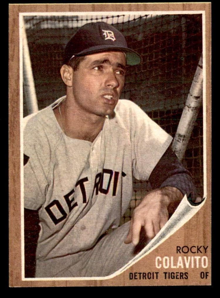 Rocky Colavito 1962 topps