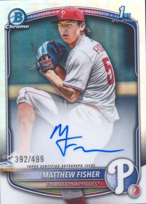 Matthew Fisher 2025 bowman