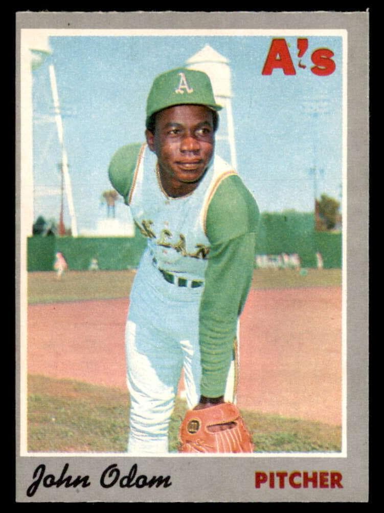 John Odom 1970 topps O-Pee-Chee