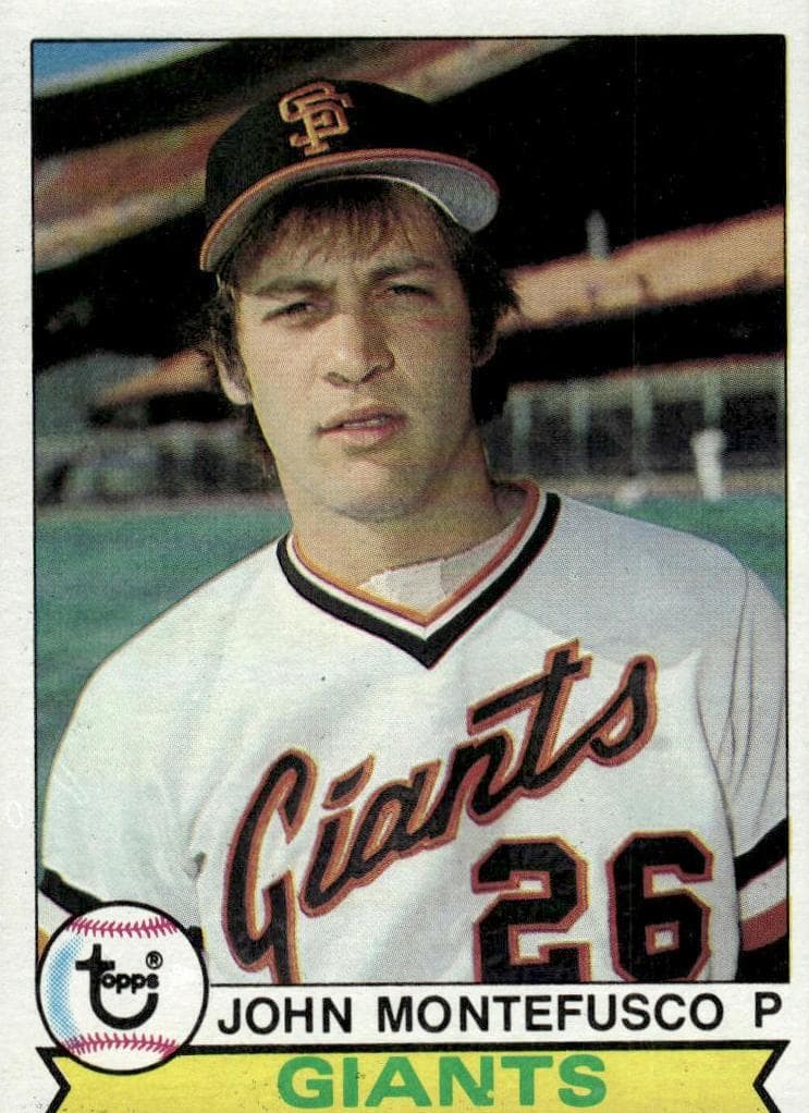 John Montefusco 1979 topps Topps