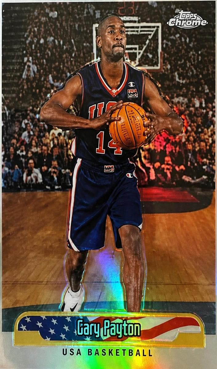 Gary Payton 1999 topps Topps Chrome