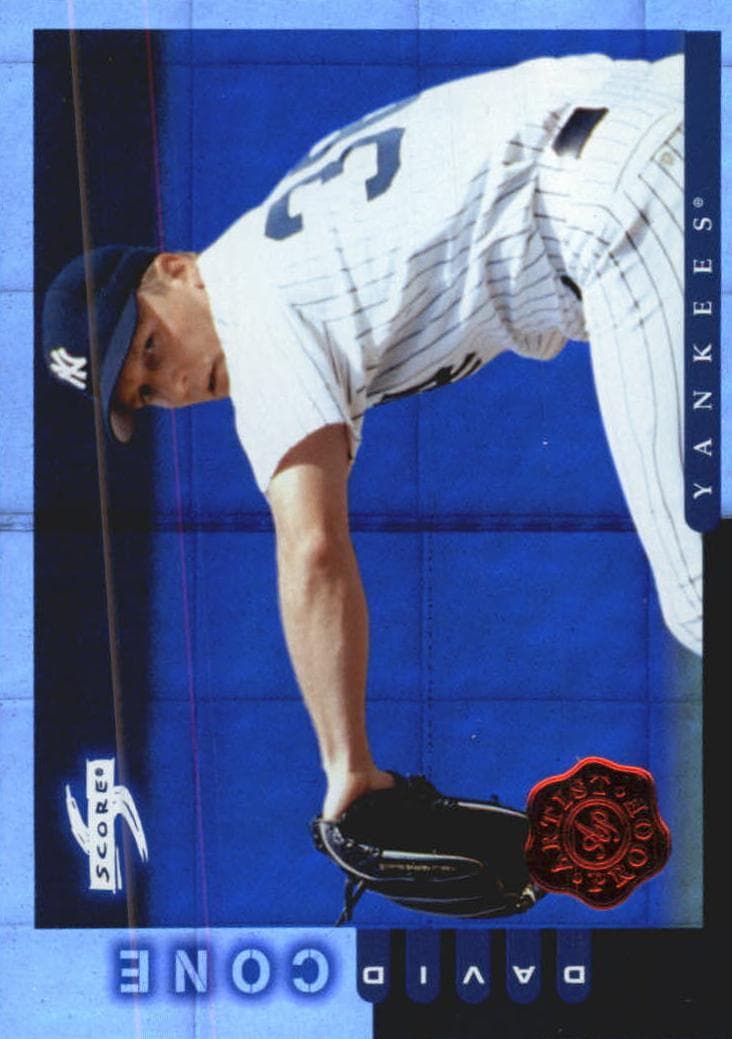 David Cone 1998 panini Score
