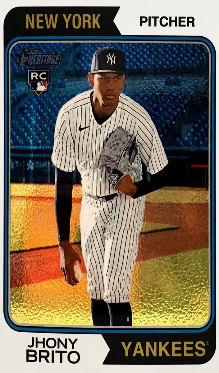 Jhony Brito trading card