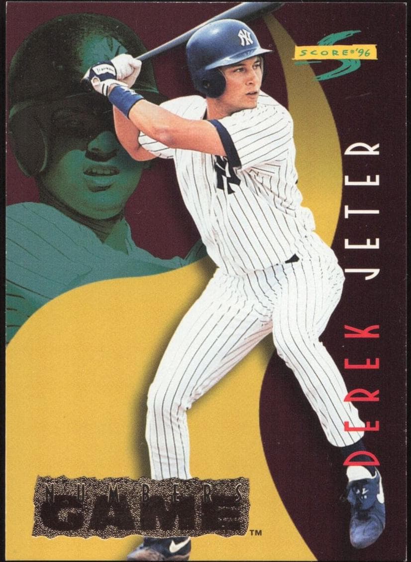 Derek Jeter 1996 panini Score