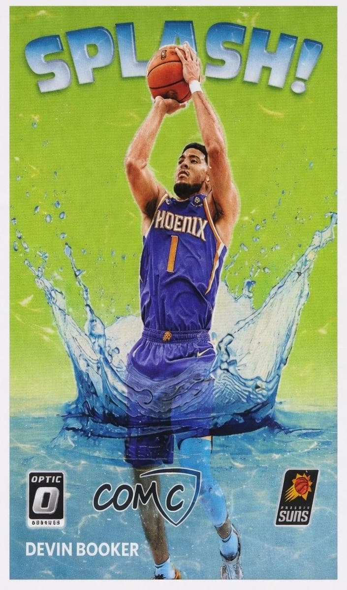 Devin Booker 2022 panini Donruss Optic