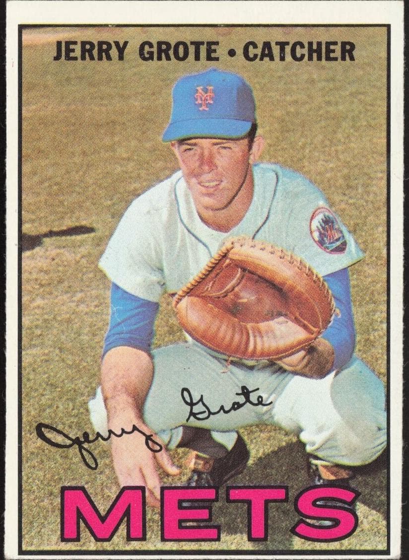 Jerry Grote 1967 topps Topps