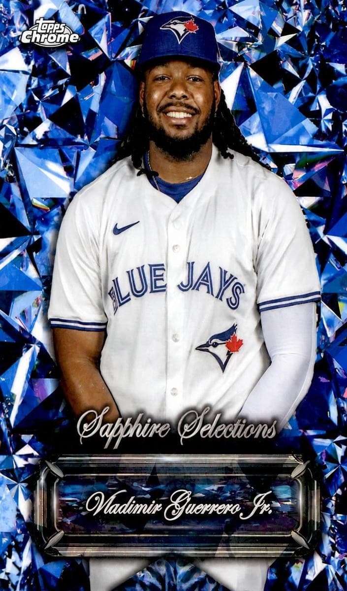 Vladimir Guerrero Jr. 2024 topps Topps Chrome Update Sapphire Edition