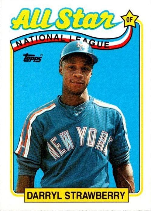 Darryl Strawberry 1989 topps Topps