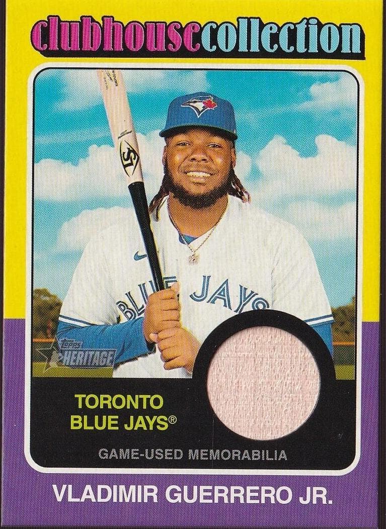 Vladimir Guerrero Jr. 2024 topps Topps Heritage