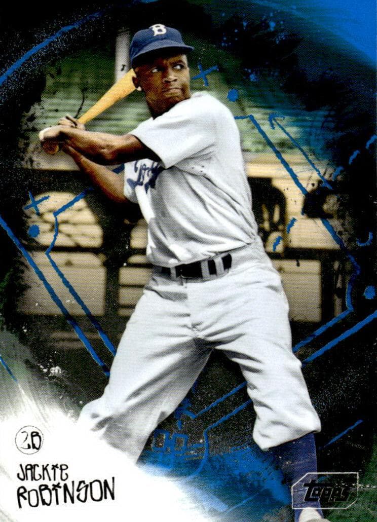 Jackie Robinson trading card