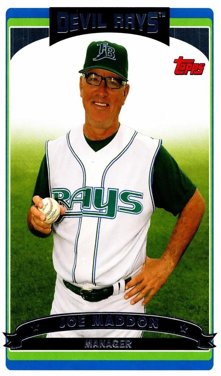 Joe Maddon 2006 topps Topps