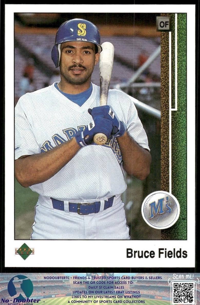 Bruce Fields trading card
