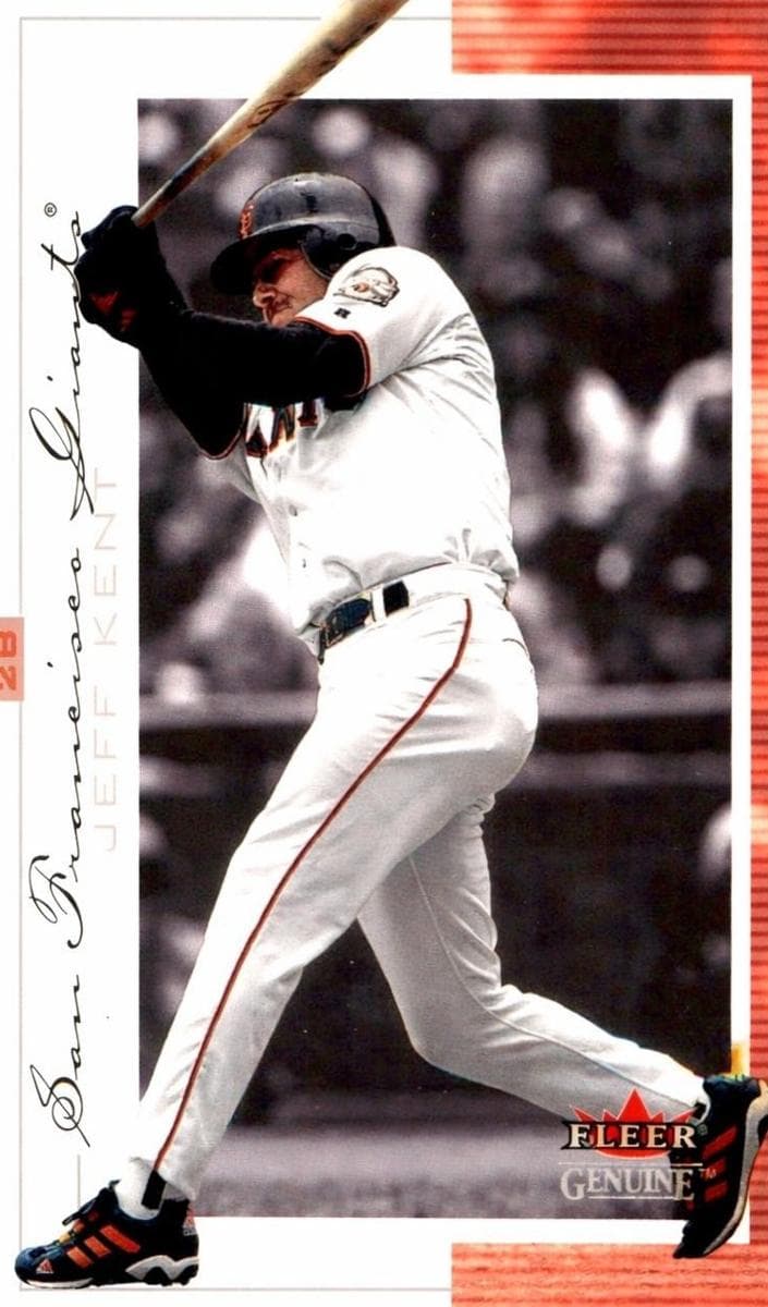 Jeff Kent 2001 fleer Fleer Genuine