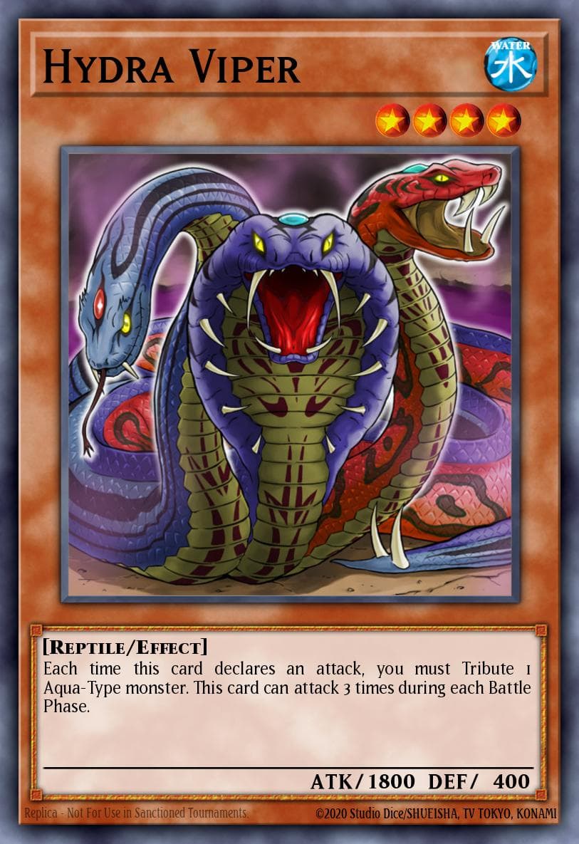 Hydra Viper 2008 Yu-Gi-Oh! Japanese Crimson Crisis