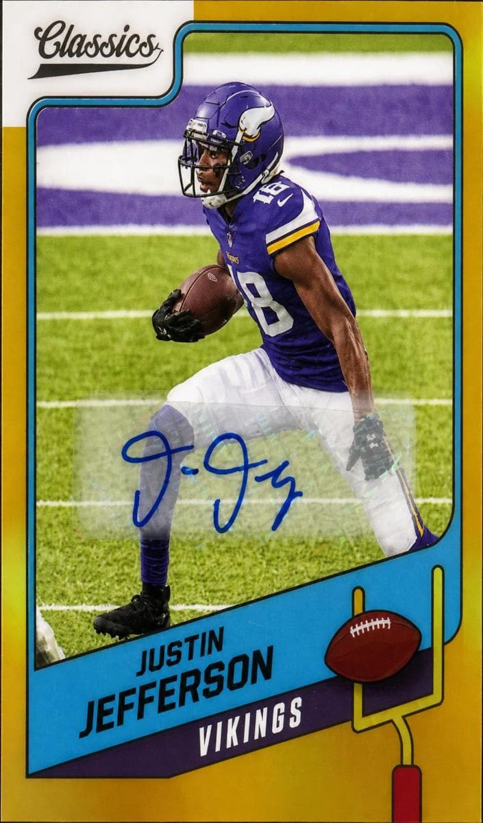 Justin Jefferson 2021 panini