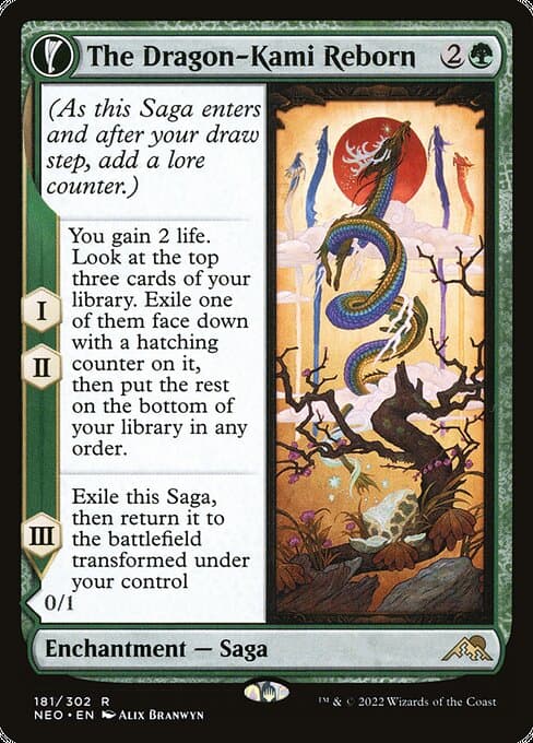 The Dragon-Kami Reborn // Dragon-Kami's Egg #181
